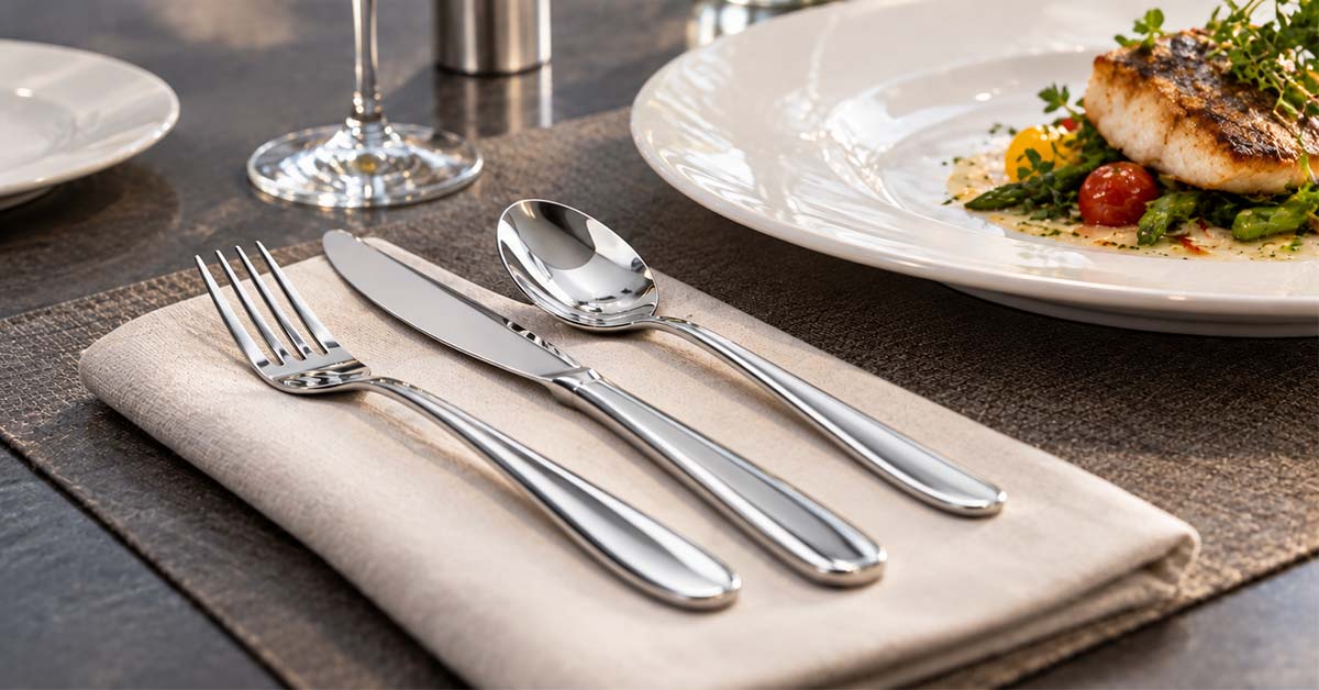 Hotel Stainless Steel Cutlery Tacâmuri de hotel din oțel inoxidabil