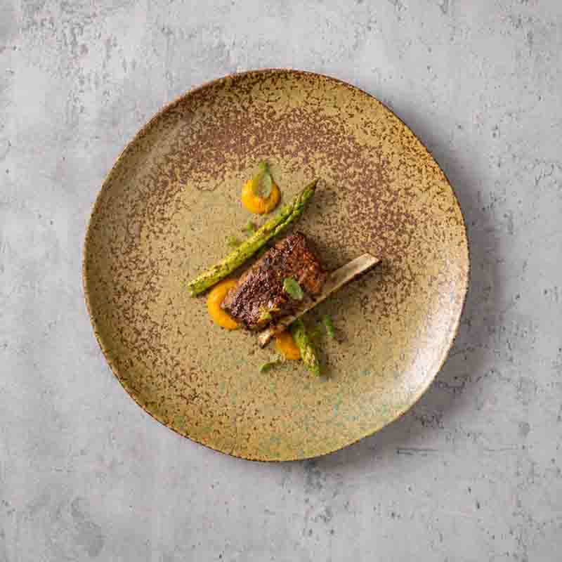 Hotel Porcelain Dinnerware Colecție de veselă din porțelan de hotel