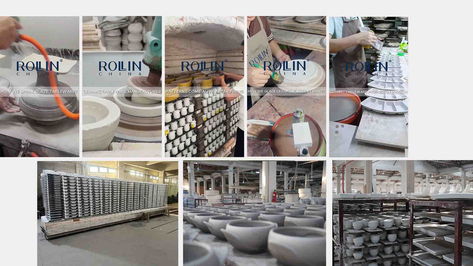 Rollin Porcelain Factory Fabrica de tacamuri ceramice