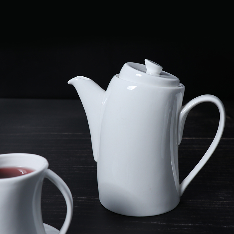 Set Cadou de Ziua Femeii Personalizat Confident Lady Design Ceainic Ceramic Set Cești de Cafea Porțelan 