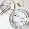 Set de cina din marmura pentru restaurant Set farfurii din marmura - Set farfurii si boluri