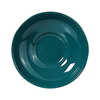 Verde lucios Eco Friendly Rim Plate Farfurie pentru supă pentru comerț cu ridicata