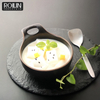 Vase Mici Crem Farfurioare Ceramica Vase Bol RROLLIN PORCELAN Veselă