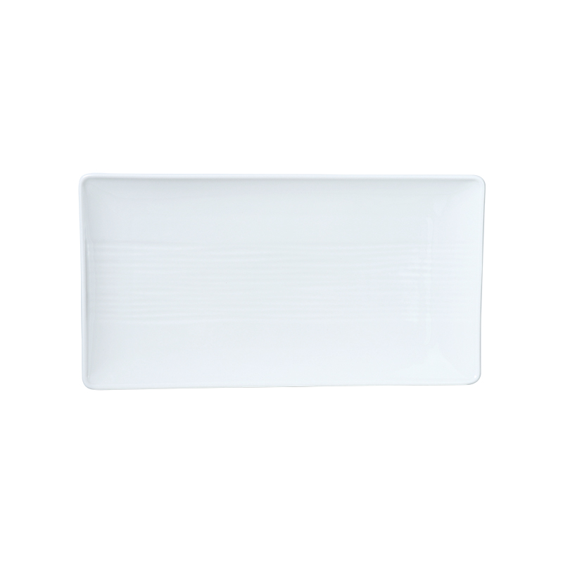 Rectangle Assiette Crăciun Tacâm Fancy Hotel Restaurant Dinner Plate