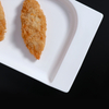 Set de masă Air Buffet Set farfurii subțiri ușoare din porțelan alb Set de veselă pentru catering pentru zbor