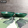 Matte Green Dinner Ware Bol pentru supă Bol cu ​​orez