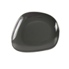 ROLLIN PORCELAN 16 buc Set de cină din gresie neregulată - Farfurie plată pătrată, farfurie laterală, castron, cană 