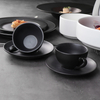 Veselă personalizată Căni Cappuccino din ceramică Căni de cafea cu ceai din ceramică cu farfurie pentru cafenea