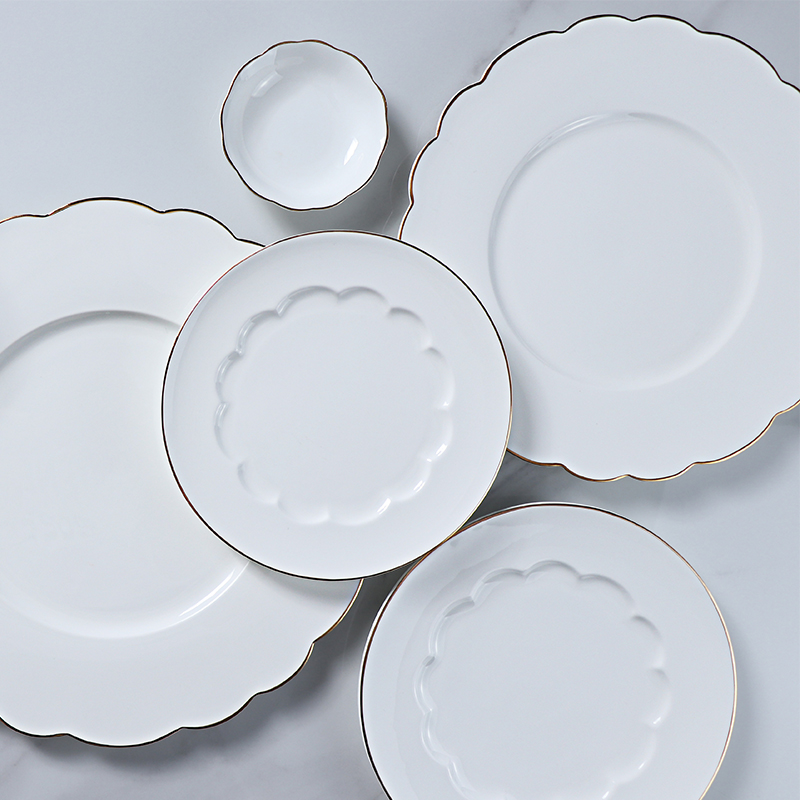 Fine Bone China Dinnerware Seturi de vesela de lux