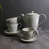 Set ceai de ceai Set ceainic cani de cafea vintage Set de ceai din ceramica cu ridicata