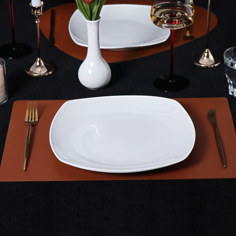 Farfurie Ceramica Alba Restaurant Chef Farfurii Albe pentru Alimente