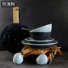 Set boluri și farfurii din porțelan neregulat pentru masă coreeană acasă și restaurante