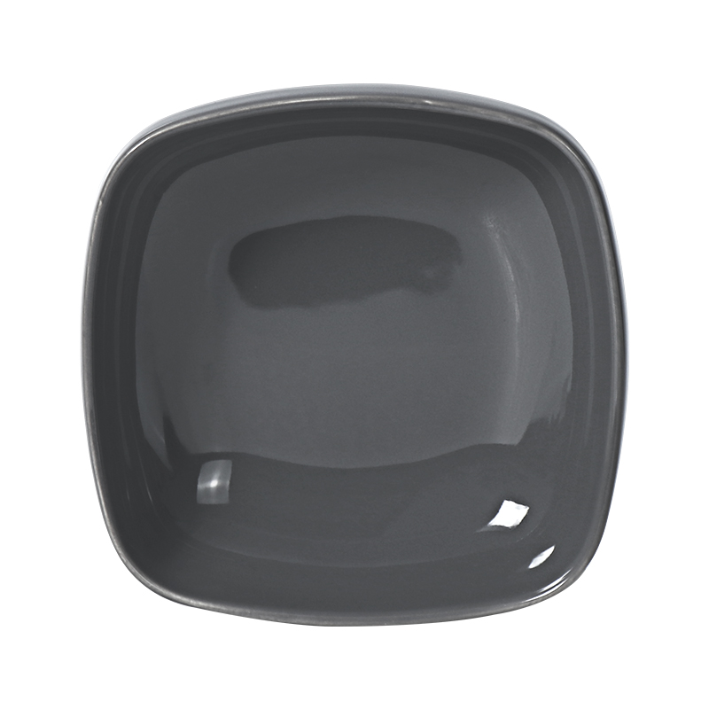 Farfurii adânci din ceramică Boluri pătrate pentru bloggeri de produse alimentare 