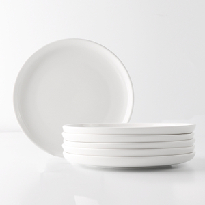 Pret de fabrica Farfurie personalizata Farfurie din portelan alb Vesela de tacamuri din ceramica