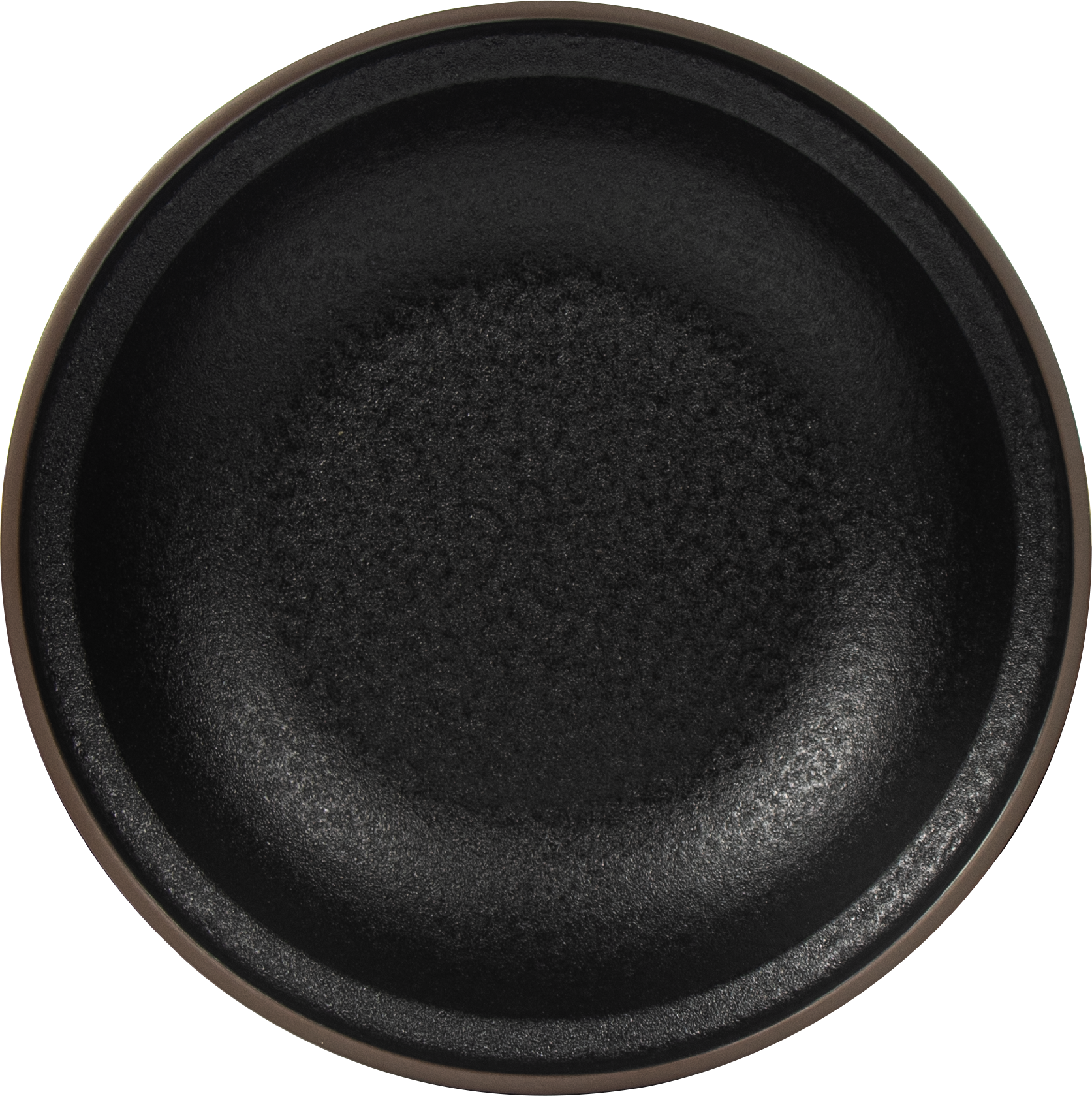 Farfurie adanca din portelan cu capac GET TORTILLERO cu TAPA 19,7 CM negru 
