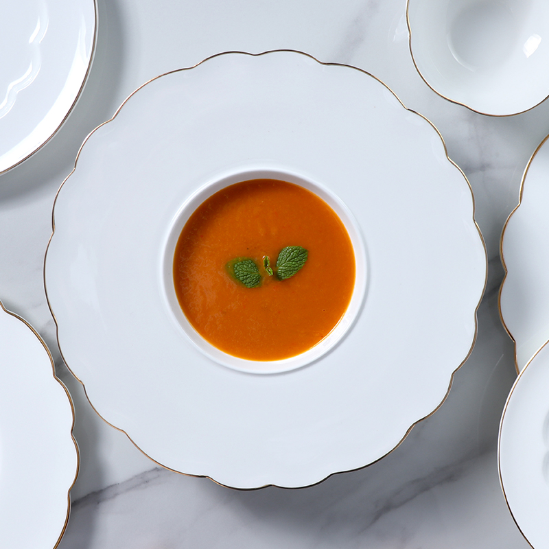 Fine Bone China Dinnerware Seturi de vesela de lux