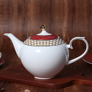 High End Bone China ceainic din ceramică ceainic cafea de lux pentru salonul hotelului