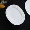 Platos De Ceramica Blanco pentru Restaurant
