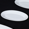 Bol pătrate din porțelan alb Boluri din ceramică de formă neregulată