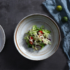 Farfurie rustica din ceramica Farfurie cu salata pentru mancare Restaurant vesela