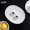 Platos De Ceramica Blanco pentru Restaurant