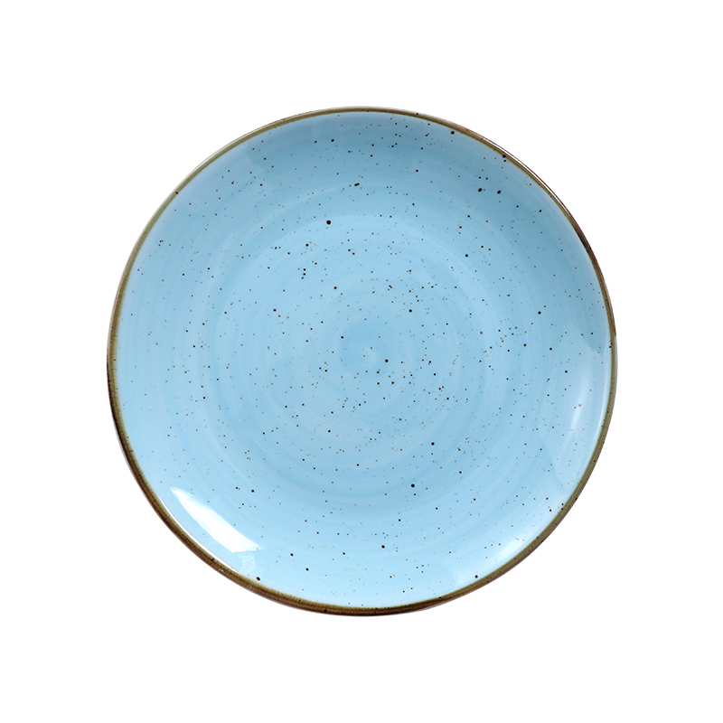 Blue Stone Ware Set cești de cafea farfurie