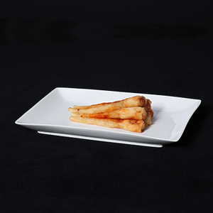 Farfurie dreptunghiulara de calitate superioara Farfurie dreptunghiulara pentru restaurant 10*4,5 inch