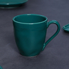 Agitator de sare din ceramică verde pentru restaurante