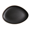 Farfurie Neregulată din Ceramică Veselă Vase Farfurii Cină Vase Negre din Ceramică