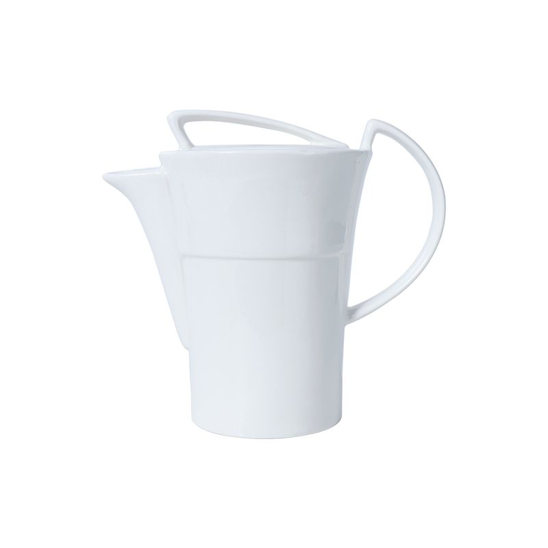 Set de cești de cafea din porțelan alb farfurioară din ceramică de 5 oz