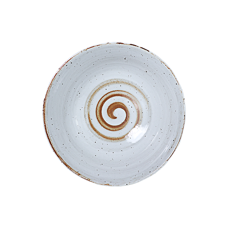 Furnizor de restaurante Bol pentru supă Rutic Fabrica din Guangzhou Bol cu ​​tăiței din ceramică