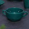 Agitator de sare din ceramică verde pentru restaurante