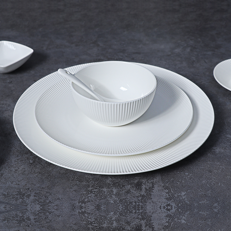 Set de farfurii Bone China Farfuri comerciale pentru cină