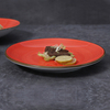 Farfurie rotunda din portelan Farfurie Coupe de 12 inch pentru restaurant