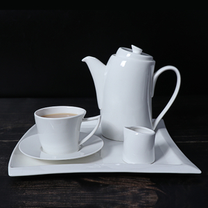 Set Cadou de Ziua Femeii Personalizat Confident Lady Design Ceainic Ceramic Set Cești de Cafea Porțelan 
