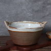 Bol cu ​​mâner din ceramică bol de servire pentru supă, la cuptor