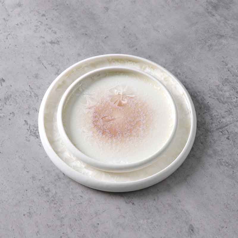Producator de tacamuri ceramice farfurie de portelan pentru hotel