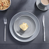 Veselă din ceramică gri pentru restaurant Set de veselă modern de lux Seturi de veselă Set de veselă de lux din porțelan
