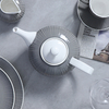 Veselă din ceramică gri pentru restaurant Set de veselă modern de lux Seturi de veselă Set de veselă de lux din porțelan