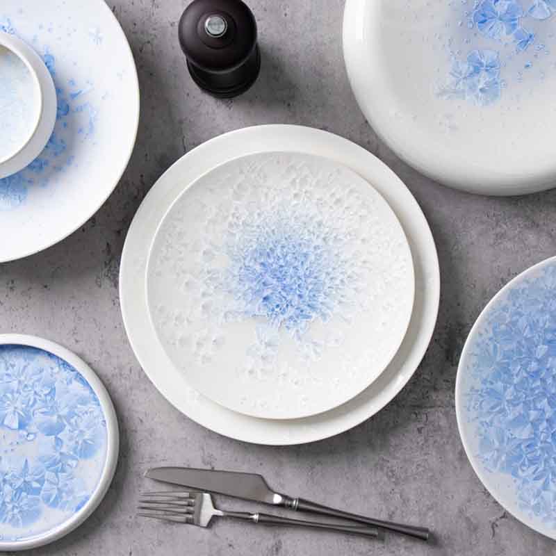 Producator de tacamuri ceramice farfurie de portelan pentru hotel