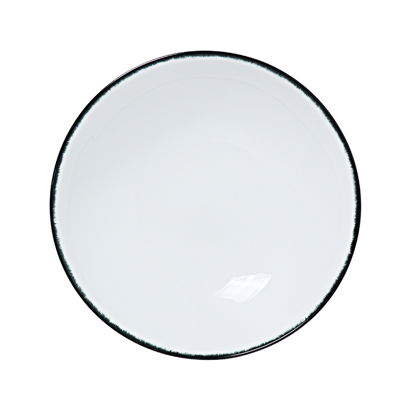 Set de cină minimalist din porțelan fin set de farfurii de restaurant