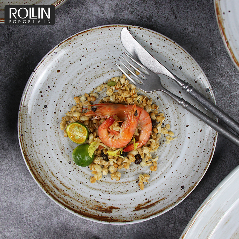 Set de veselă cu ridicata Set de farfurii vintage 