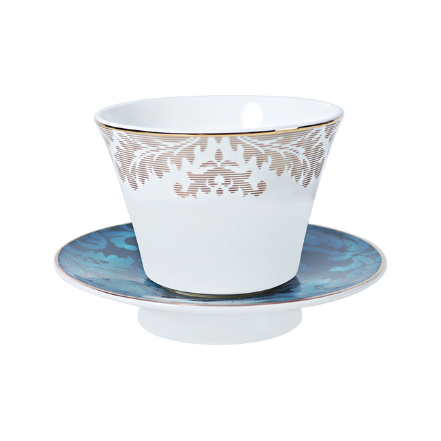 Set de cani de ceai și cafea arabă Bone China pentru restaurant