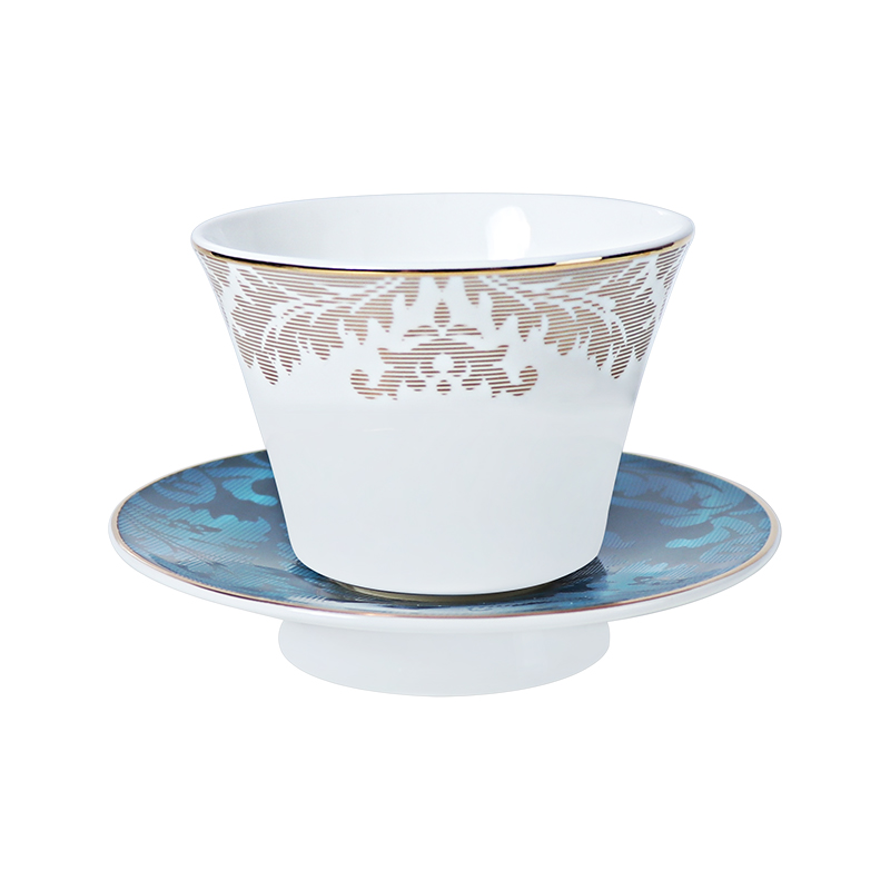 Set de cani de ceai și cafea arabă Bone China pentru restaurant