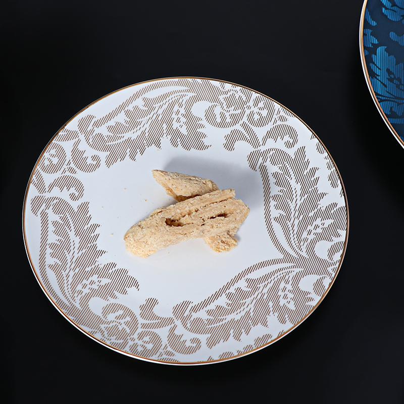 Kazahstan Hotel Dinnerware farfurii de lux Bone China