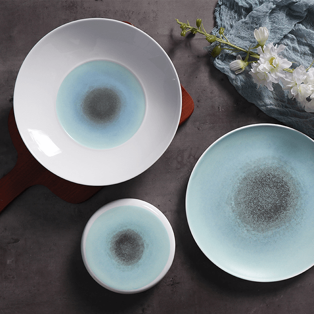 Veselă italiană Veselă de masă franceză mată