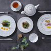 Bone China White Dinnerware Bone China Porțelan Bone China Vesela