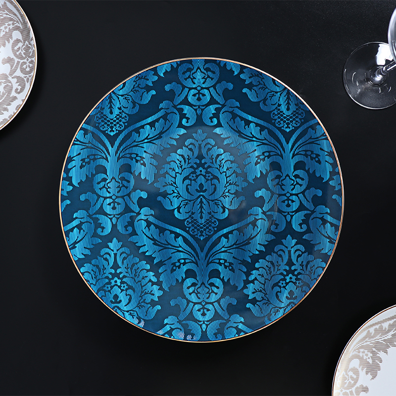 Kazahstan Hotel Dinnerware farfurii de lux Bone China