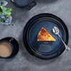 Farfurie din ceramică Porțelan Ustensile de bucătărie din ceramică Deep Blue Western Vase de serviciu Matt Veselă Set bol de orez