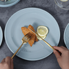 Seturi de farfurii nordice Set de cină de lux Set de veselă din ceramică Farfurii Set de bol și farfurii din ceramică
